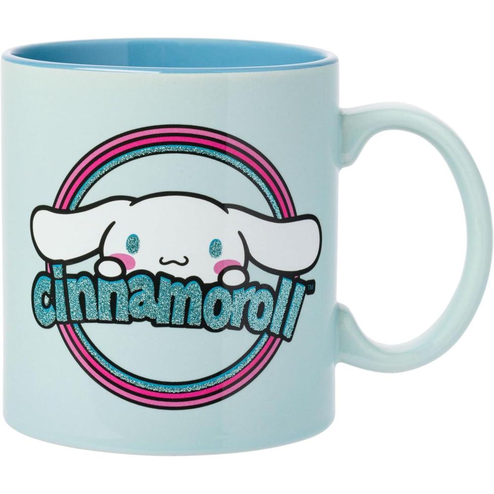 imageSilver Buffalo Sanrio Hello Kitty Spooky Halloween Glass Coffee Mug 175 ouncesSanrio Hello Kitty and Friends Cinnamoroll