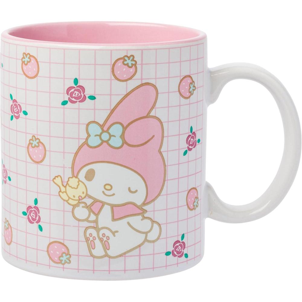 imageSilver Buffalo Sanrio Hello Kitty Spooky Halloween Glass Coffee Mug 175 ouncesSanrio Hello Kitty and Friends My Melody
