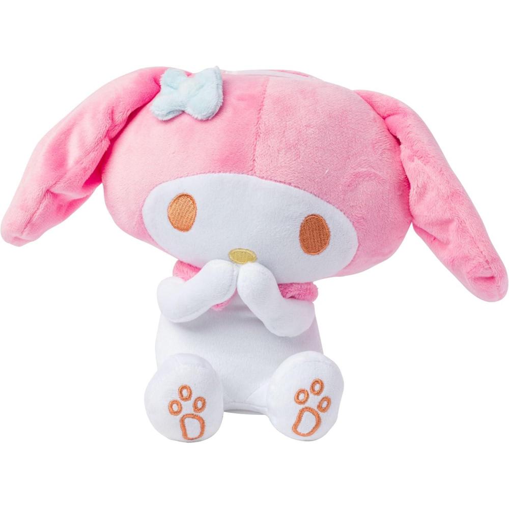 imageSilver Buffalo Sanrio Hello Kitty and Friends My Melody Plush Coin BankSanrio My Melody