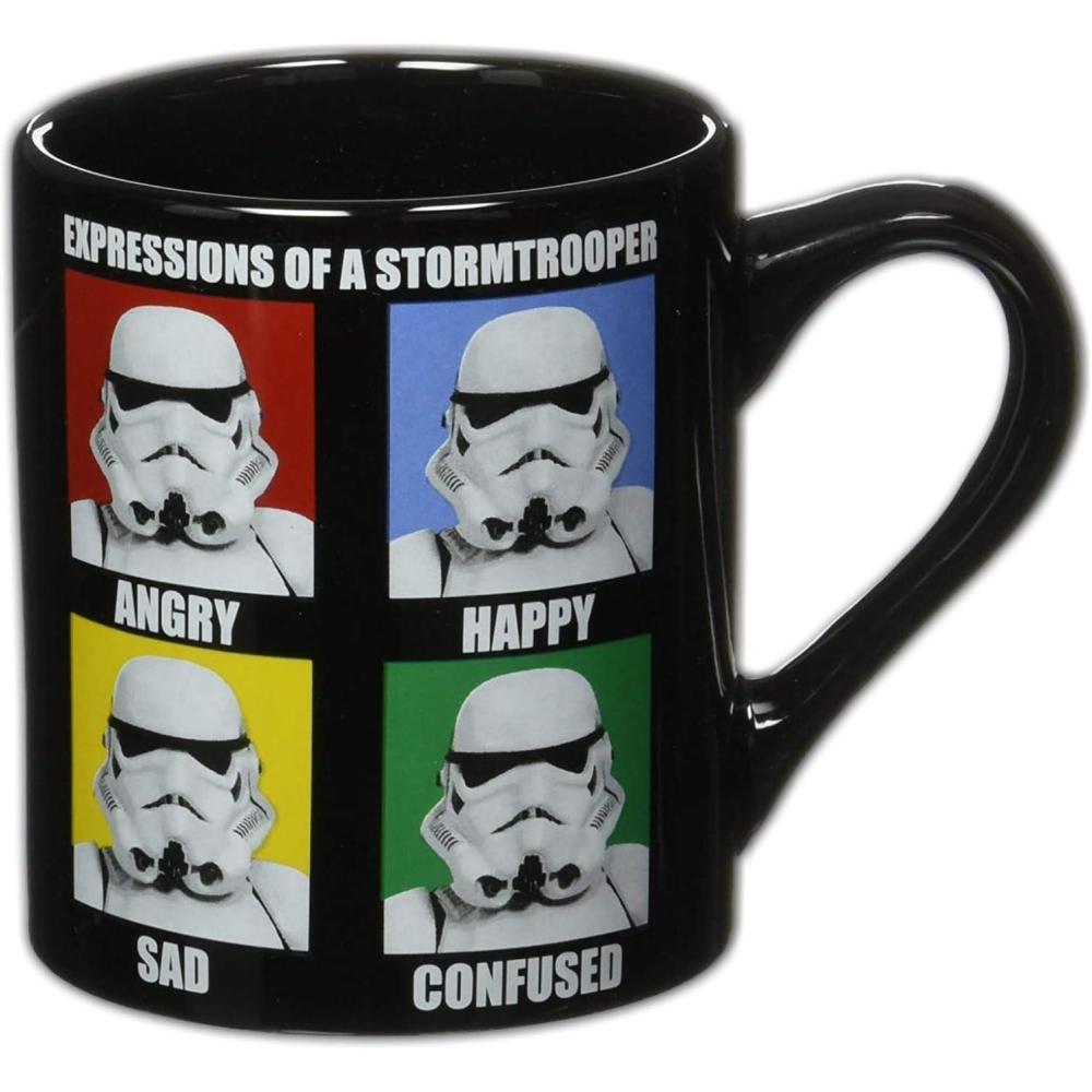 imageSilver Buffalo Star Wars Stormtrooper Expressions Ceramic Mug 14 Ounces14oz Stormtrooper Expressions