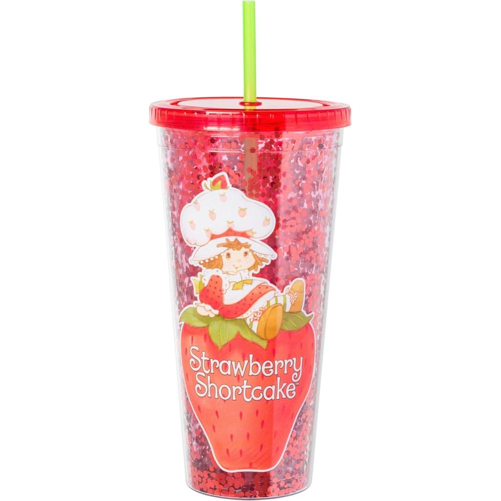 imageSilver Buffalo Strawberry Shortcake Confetti Cold Cup 32 OuncesMulticolor