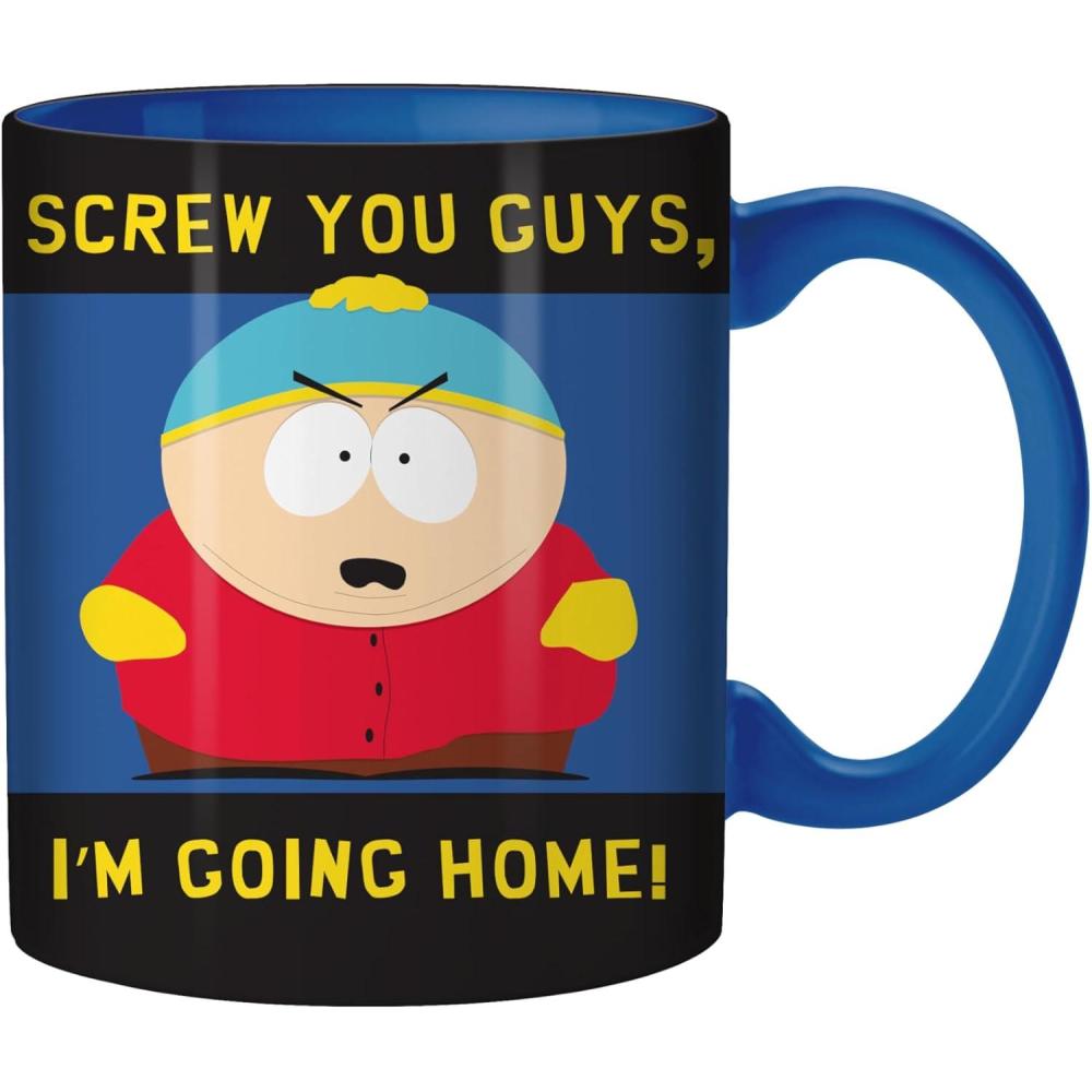 imageSilver Buffalo Strawberry Shortcake and Custard Have a Berry Nice Day Ceramic Mug 20 OuncesSouth Park