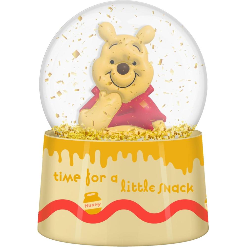 imageSilver Buffalo Winnie The Pooh Honey Pots Boxed 45mm LightUp Snow Globe
