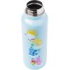 Silver Buffalo Beetlejuice “Say it three times” Stainless Steel Water Bottle with Strap Featuring Sandworm, 27 Ounces(Care Bears Sun Shower)