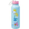 Silver Buffalo Beetlejuice “Say it three times” Stainless Steel Water Bottle with Strap Featuring Sandworm, 27 Ounces(Care Bears Sun Shower)