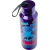 Silver Buffalo Beetlejuice “Say it three times” Stainless Steel Water Bottle with Strap Featuring Sandworm, 27 Ounces(Get Weird)