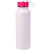 Silver Buffalo Beetlejuice “Say it three times” Stainless Steel Water Bottle with Strap Featuring Sandworm, 27 Ounces(Hello Kitty Kawaii Milk)