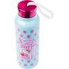 Silver Buffalo Beetlejuice “Say it three times” Stainless Steel Water Bottle with Strap Featuring Sandworm, 27 Ounces(Hello Kitty Strawberry Milk)
