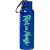 Silver Buffalo Beetlejuice “Say it three times” Stainless Steel Water Bottle with Strap Featuring Sandworm, 27 Ounces(Rick and Morty)