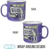 Silver Buffalo Beetlejuice the Ghost with the Most the Afterlife’s Leading Bio-Exorcist Ceramic Camper Mug, 20 Ounces(20 Ounces)