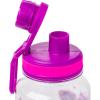 Silver Buffalo Bratz Airbrush Featuring Yasmin, Sasha, Jade, and Cloe Twist Spout Plastic Water Bottle with Stickers You Stick Yourself, 32 Ounces(Bratz Airbrush)
