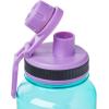 Silver Buffalo Bratz Airbrush Featuring Yasmin, Sasha, Jade, and Cloe Twist Spout Plastic Water Bottle with Stickers You Stick Yourself, 32 Ounces(Disney Lilo and Stitch)