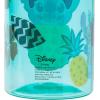 Silver Buffalo Bratz Airbrush Featuring Yasmin, Sasha, Jade, and Cloe Twist Spout Plastic Water Bottle with Stickers You Stick Yourself, 32 Ounces(Disney Lilo and Stitch)