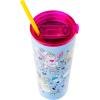 Silver Buffalo Care Bears Double Walled Stainless Steel Tumbler with Straw – 22 Ounces, Featuring Grumpy, Love-A-Lot, Cheer, Wish, and Good Luck Bears(Multicolor)