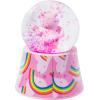 Silver Buffalo Care Bears Light Up Snow Globe Featuring Funshine Bear, 45mm(Pink/Multi)