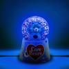 Silver Buffalo Care Bears Light Up Snow Globe Featuring Grumpy Bear, 45mm