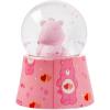 Silver Buffalo Care Bears Light Up Snow Globe Featuring Love-a-Lot Bear, 45mm