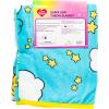 Silver Buffalo Care Bears Plush Fleece Throw Blanket 45″ x 60″ 250 GSM(Care Bears Clouds and Stars)