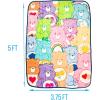 Silver Buffalo Care Bears Plush Fleece Throw Blanket 45″ x 60″ 250 GSM(Care Bears X)