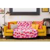 Silver Buffalo Care Bears Plush Fleece Throw Blanket 45″ x 60″ 250 GSM(Coca-cola: Cherry Coke)