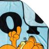 Silver Buffalo Care Bears Plush Fleece Throw Blanket 45″ x 60″ 250 GSM(Garfield Not Today)