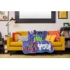 Silver Buffalo Care Bears Plush Fleece Throw Blanket 45″ x 60″ 250 GSM(Invader Zim)