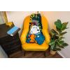 Silver Buffalo Care Bears Plush Fleece Throw Blanket 45″ x 60″ 250 GSM(Peanuts Snoopy I Need My Space)