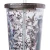 Silver Buffalo Care Bears Rainbow Stars Gold Confetti Cold Cup Featuring Funshine, Grumpy, Good Luck, Bedtime, Cheer, and Tenderheart Bears, 32 Ounces(Crow Background)