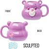 Silver Buffalo Care Bears Share Bear Ceramic 3D Sculpted Mug, 20 Ounces