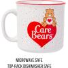 Silver Buffalo Care Bears Tenderheart Bear Heart Logo Ceramic Camper Mug, 20 Ounces