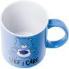 Silver Buffalo Care Bears Welcome to Care-A-Lot Magical Land Ceramic Mug, 20 Ounces(Blue/Multi)