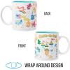 Silver Buffalo Care Bears Welcome to Care-A-Lot Magical Land Ceramic Mug, 20 Ounces(White/Multi)
