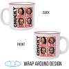 Silver Buffalo Chucky “Good Guys” 4 pack Plastic Cup Set, 22 Ounces(Chucky Moods)