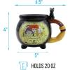 Silver Buffalo Chucky “Good Guys” 4 pack Plastic Cup Set, 22 Ounces(Hocus Pocus Sisters Potion Label)