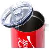 Silver Buffalo Chucky Wanna Play Stainless Steel Tumbler with Handle and Straw, Fits in Standard Cup Holder, 40 Ounces(Coca-Cola)