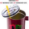 Silver Buffalo Chucky Wanna Play Stainless Steel Tumbler with Handle and Straw, Fits in Standard Cup Holder, 40 Ounces(Harry Potter Hogwarts House Crest)