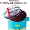 Silver Buffalo Chucky Wanna Play Stainless Steel Tumbler with Handle and Straw, Fits in Standard Cup Holder, 40 Ounces(South Park Cartman)