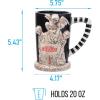 Silver Buffalo Classic Ouija Board Inspired Mystifying Oracle Good Bye Scary Ceramic Black Mug, 20 Ounces(Beetlejuice Here Lies)