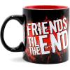 Silver Buffalo Classic Ouija Board Inspired Mystifying Oracle Good Bye Scary Ceramic Black Mug, 20 Ounces(Chucky Friends Til The End)