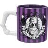 Silver Buffalo Classic Ouija Board Inspired Mystifying Oracle Good Bye Scary Ceramic Black Mug, 20 Ounces(Corpse Bride Sculpted Handle)