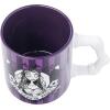Silver Buffalo Classic Ouija Board Inspired Mystifying Oracle Good Bye Scary Ceramic Black Mug, 20 Ounces(Corpse Bride Sculpted Handle)