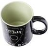 Silver Buffalo Classic Ouija Board Inspired Mystifying Oracle Good Bye Scary Ceramic Black Mug, 20 Ounces(Ouija Board)