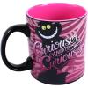 Silver Buffalo Disney Alice in Wonderland Cheshire Cat Curiouser and Curiouser Heat Reveal Ceramic Mug, 20 Ounces(Alice in Wonderland: Cheshire Cat)