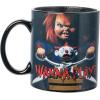 Silver Buffalo Disney Alice in Wonderland Cheshire Cat Curiouser and Curiouser Heat Reveal Ceramic Mug, 20 Ounces(Chucky)