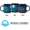 Silver Buffalo Disney Alice in Wonderland Cheshire Cat Curiouser and Curiouser Heat Reveal Ceramic Mug, 20 Ounces(Disney Princess)