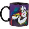 Silver Buffalo Disney Alice in Wonderland Cheshire Cat Curiouser and Curiouser Heat Reveal Ceramic Mug, 20 Ounces(Disney Villains)