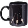 Silver Buffalo Disney Alice in Wonderland Cheshire Cat Curiouser and Curiouser Heat Reveal Ceramic Mug, 20 Ounces(Harry Potter Wand)