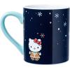 Silver Buffalo Disney Alice in Wonderland Cheshire Cat Curiouser and Curiouser Heat Reveal Ceramic Mug, 20 Ounces(Hello Kitty Gingerbread)