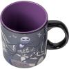 Silver Buffalo Disney Alice in Wonderland Cheshire Cat Curiouser and Curiouser Heat Reveal Ceramic Mug, 20 Ounces(Nightmare Before Christmas: Graveyard)