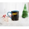 Silver Buffalo Disney Alice in Wonderland Cheshire Cat Curiouser and Curiouser Heat Reveal Ceramic Mug, 20 Ounces(Polar Express)